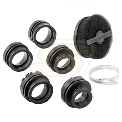 Vzduchový filtr Double Layer 65mm ⌀ 28-43 - černý