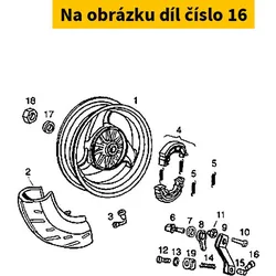 Piaggio Boulon Reglage Frein 00003111120