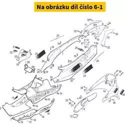 Derbi R-Scto.Tapa L 00G00500701C5