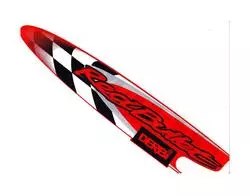 Derbi Decal Left Red Bullet '01 00G00502641