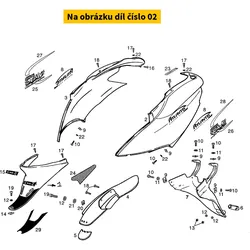 Piaggio Scto.Tapa Lat 00G00502701C5