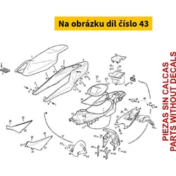 Piaggio Mudguard 00G00708141