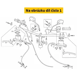 Piaggio Handlebar 00G00910011A