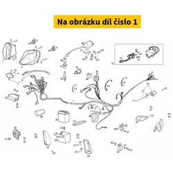 Piaggio Electrical Instalations 00G01045301