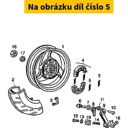 Piaggio Ressort Machoires 00G01200241