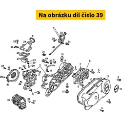 Piaggio Couvercle Enveloppe Cylindre 00G03001981