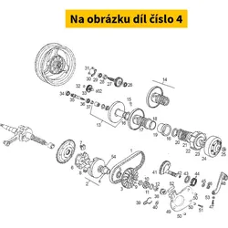 Piaggio Bushing 00G03602651