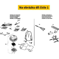 Piaggio Cagiva Tool Bag Assy 00G05101561