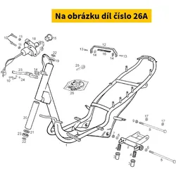 Piaggio Lock With Keys 00G05904251