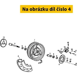 Piaggio Separateur Des Roule 00H01301091