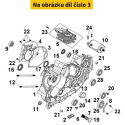 SYM Cvt Plate Gasket 11111-LX1-000
