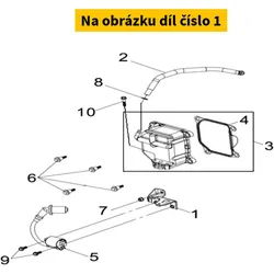 SYM IGNITION COIL STAY 11208-FSA-000
