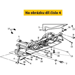 SYM Ignition Coil Stay 11208-HLK-010