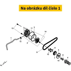 SYM Breather Tube Assy. 11211-H9B-000