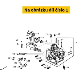 SYM Cylinder Head Comp 12200-L6C-000