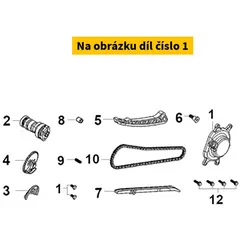 SYM Cylin He Side Cov Assy. 1231A-L4A-500