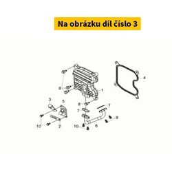 SYM Ignition Coil Clamp 12363-L2E-010