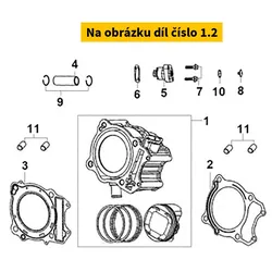SYM Piston 13101-LX1-000