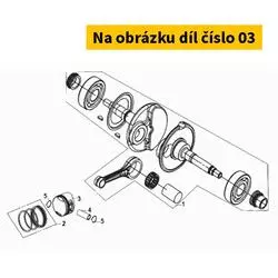 SYM Piston 13101-XN1-000