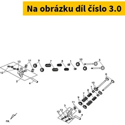 SYM Exit Valve Rocker Arm Assy 1444A-L4A-000