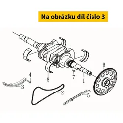 SYM Cam Chain Tensioner 14510-TL1-000