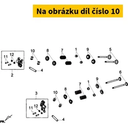 SYM Valve Cotter Set(4pcs/1set) 14781-L1N-000-A