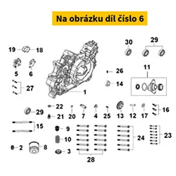 SYM Scavange Pump Gasket 15127-LX1-000