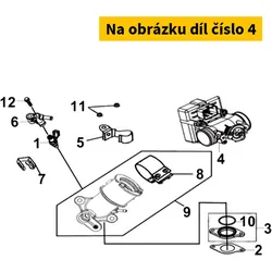 SYM Throttle Body Assy 16401-LYD-000