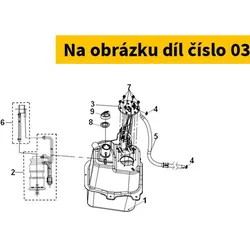 SYM Fuel pump SYM ADX 125i 4T E5 2023 16700-ZHA-000