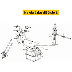 SYM Vacuum fuel pump SYM Citycom 125 4T 1670A-LGA-000