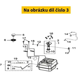 SYM Fuel Tube 16730-L2E-000
