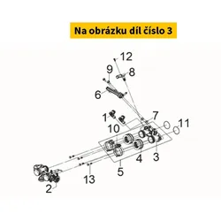 SYM Intake manifold double SYM Maxsym TL 500-508i 4T E4-E5 2019-2021 17110-TL1-000