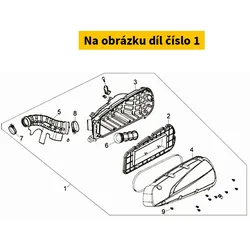 SYM Air/Cleaner Assy 17200-LGA-000