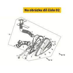 SYM Air Cleaner Assy. 17200-XVA-000