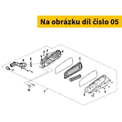 SYM Air/C Cover 17231-J01-000