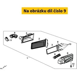 SYM Air/C.Inlet Duct 17255-L4A-000