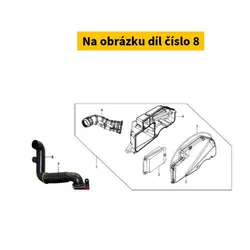 SYM Air Cleaner Duct B 17258-HHA-000