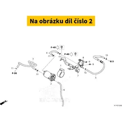 Honda CANISTER COMP. 17410K1ZJ11