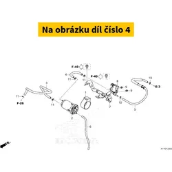 Honda TUBE A, PURGE 17414K1ZJ10