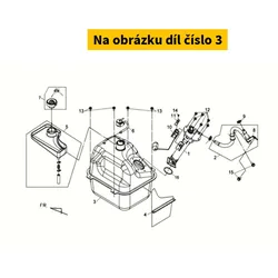 SYM Fuel Tank Comp 17500-L4A-000