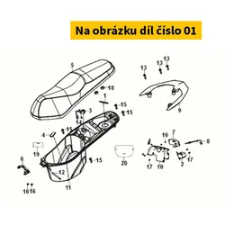 SYM Fuel Guide Rubber 17506-XPA-000