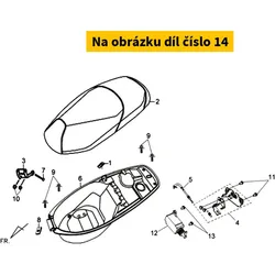 SYM Waster Fuel Tube 17508-X3A-000