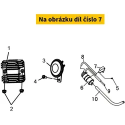 SYM CANISTER CLAMP 17551-H3B-000