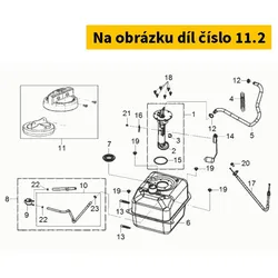 SYM FUEL FILLER CAP COMP 17620-LM2-000