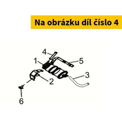 SYM Cani. Throt Tube 17682-LEC-000