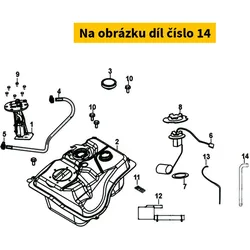 SYM Cani. - Carb. Tube 17685-X8A-000