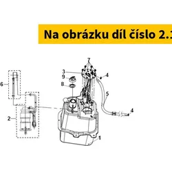 SYM Canister-Inlet Pipe Tube 17686-ZHA-000