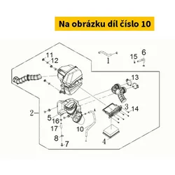 SYM Canister-Air/C. Tube 17688-TL1-000