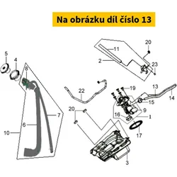 SYM Breather Tube A 17781-HLK-000