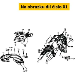 SYM O2 sensor coupler stay 17832-XMC-000